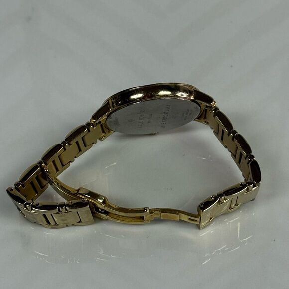 Kate Spade Gold Gramercy Pave Grand Watch